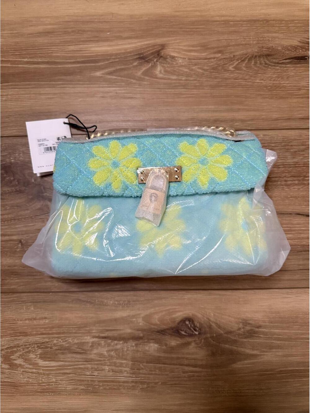 NWT!! Kurt Geiger Mini Brixton Crossbody Bag in Open Blue